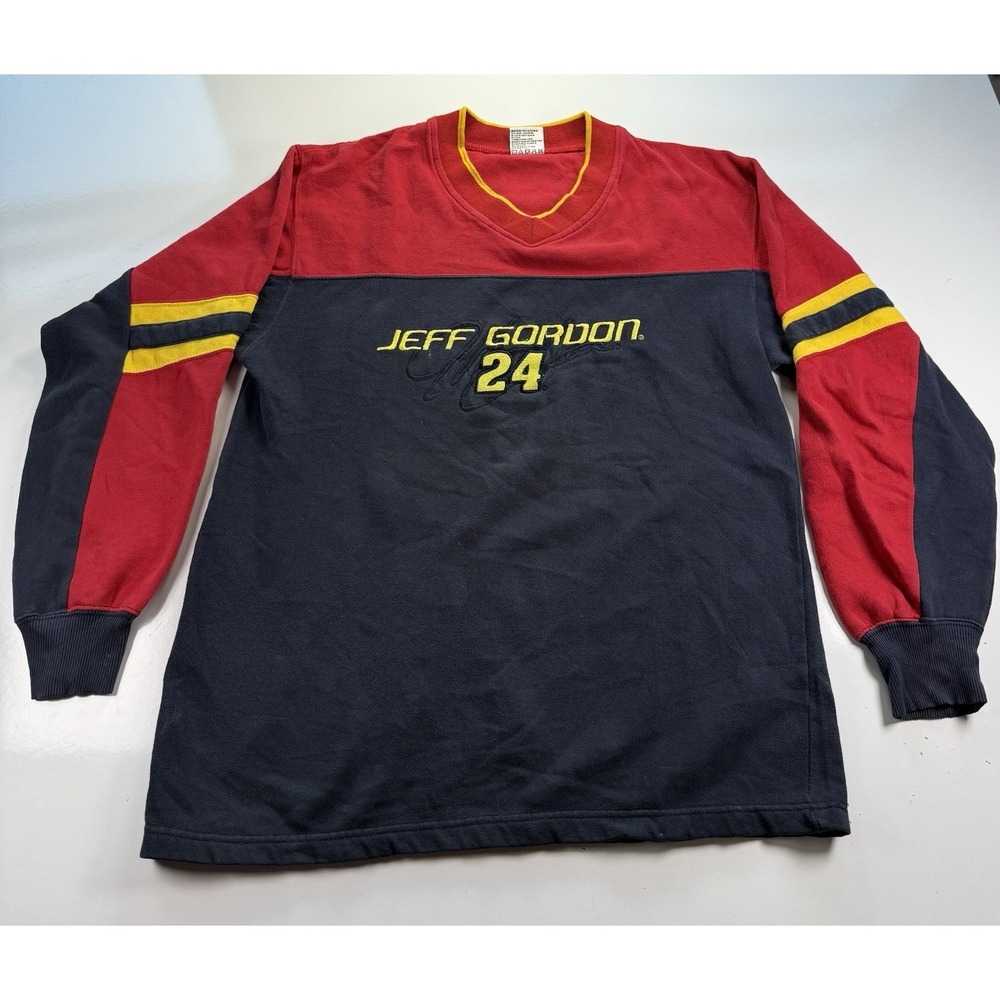 Vintage Jeff Gordon #24 NASCAR Racing Winner's Circle Crewneck Sweatshirt M